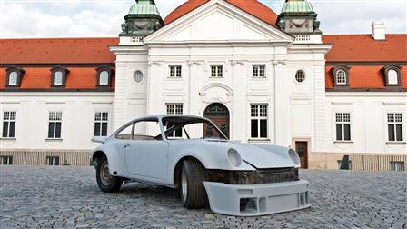 Porsche - Aankomst en demontage