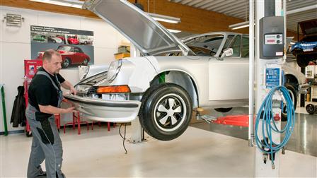 Porsche - Endmontage und Abschluss