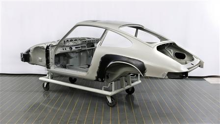 Porsche - Bain de cataphorèse et peinture