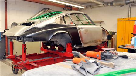 Porsche - Кузовные работы: Реконструкция
