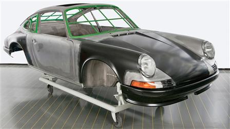 Porsche - Ricostruzione della carrozzeria 