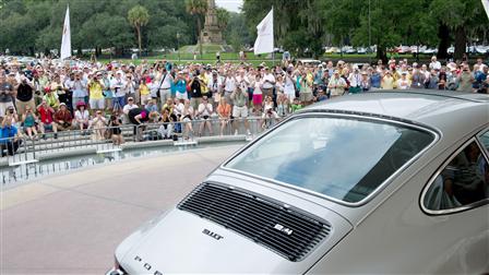 Överlämning till vinnaren, Porsche Parade 2011