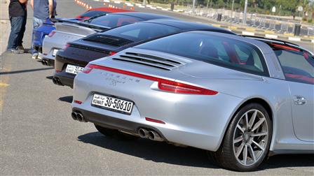 Porsche Centre Kuwait amazes participants at Test Drive Plus events