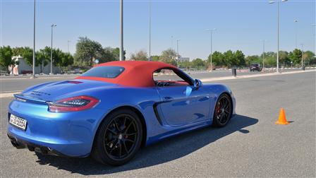 Porsche Centre Kuwait amazes participants at Test Drive Plus events