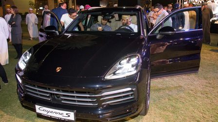 Porsche Centre Oman launches the new Cayenne in Muscat