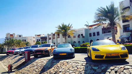 Porsche fleet now available for corporate drive experiences in Oman