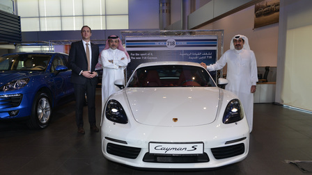 Porsche Centre Doha debuts three new models