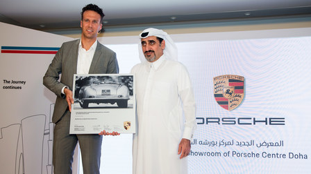 Porsche Centre Doha inaugurates Medina Centrale showroom during Sports Car Together Day event