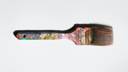 Andy Warhol's paintbrush