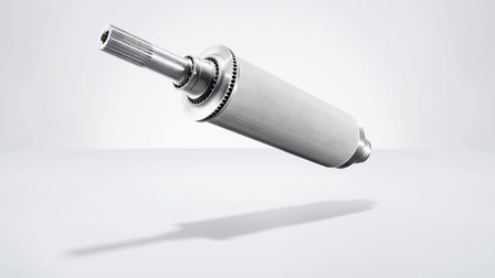 Rotor shaft made with additive manufacturing technology