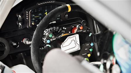 911 GT3 R, Steering wheel, Sebring (USA)