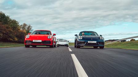Carrera 4S and 718 on track