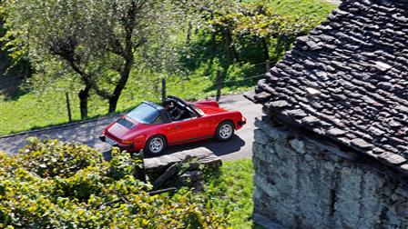 1987 911 SC Targa, Valle Maggia, Switzerland