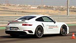 Porsche What´s new -  takes the racetrack in Kuwait.