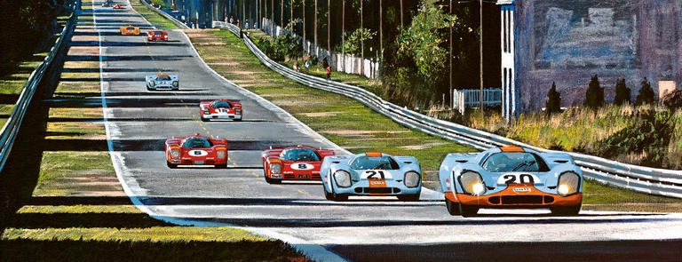 Porsche - Rush of Color