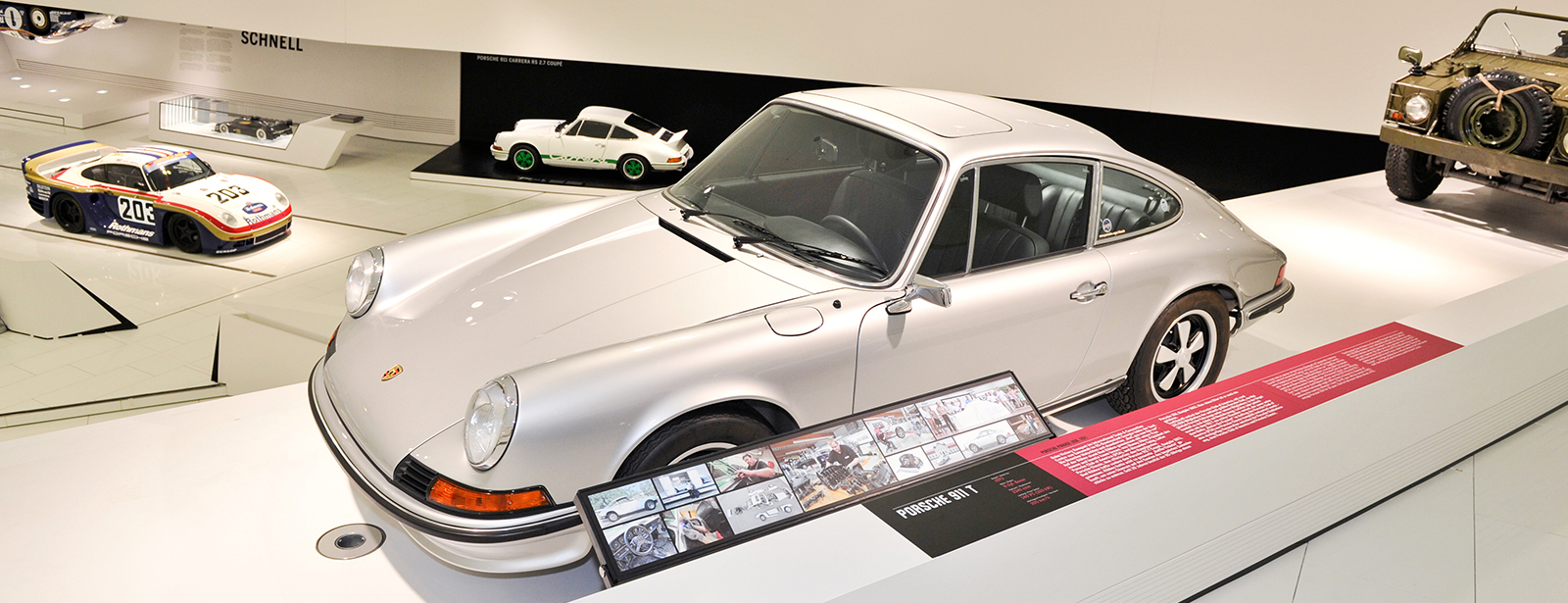 Porsche 911 T in the Porsche Museum - Porsche Canada