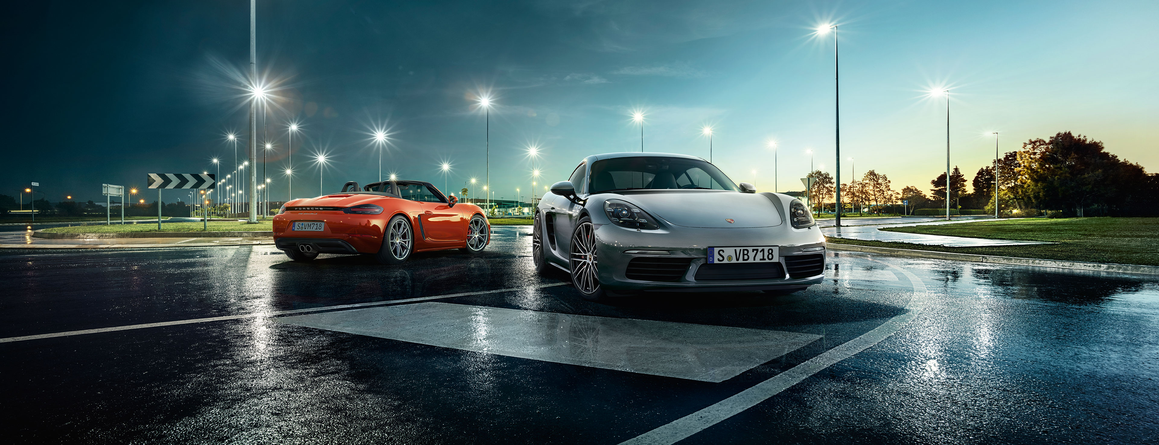 718 Cayman and 718 Boxster models
