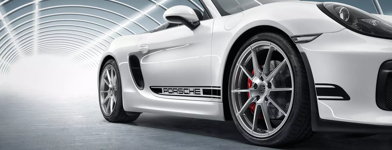 Motorsport decals and 'PORSCHE' decorative side logos - Motorsport  accessories - Porsche Tequipment Genuine Accessories - Dr. Ing. . F.  Porsche AG