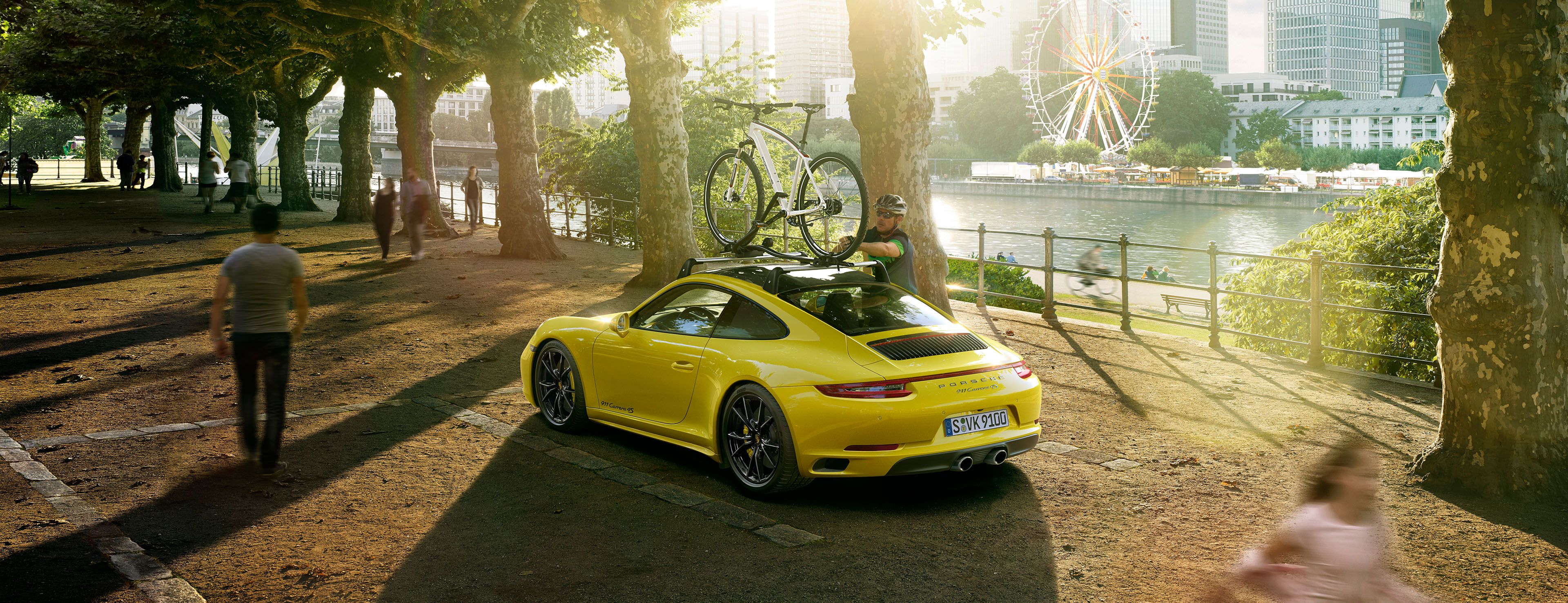 porsche 911 bike rack