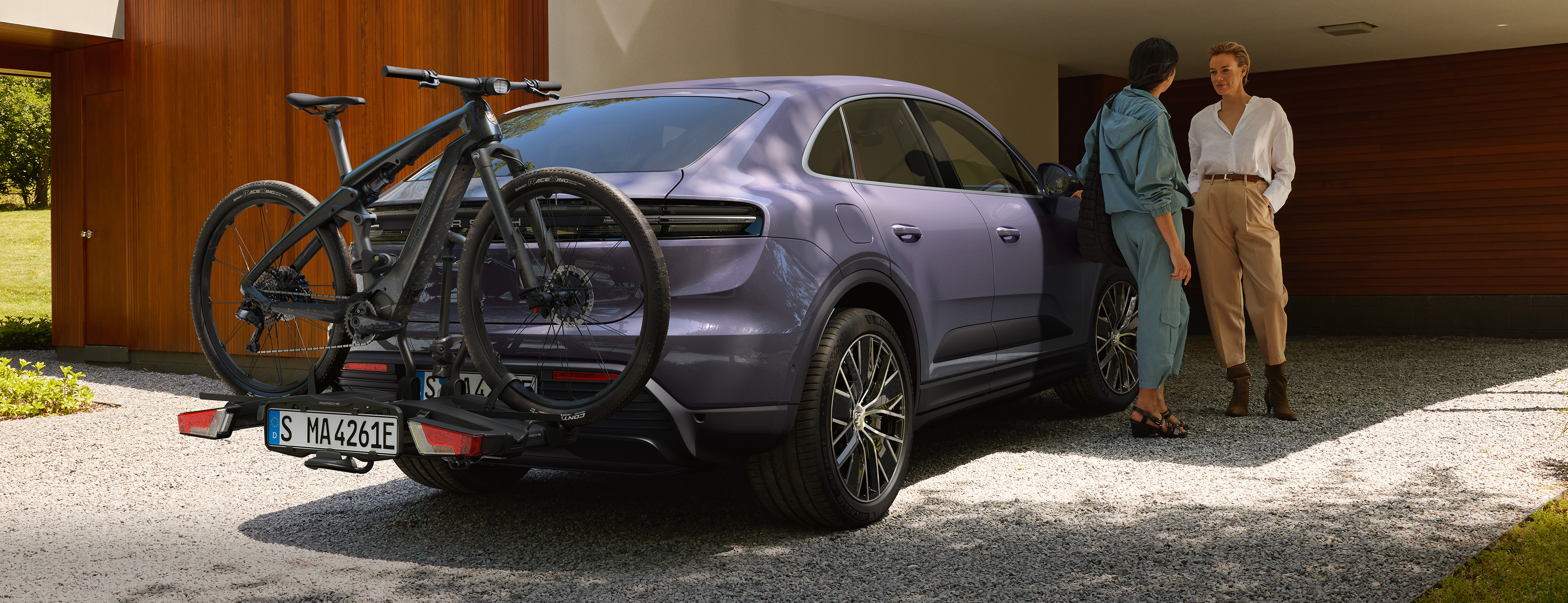 Exquisit für Porsche Macan Zubehör 2015-2022 Regenschutz Klebeband