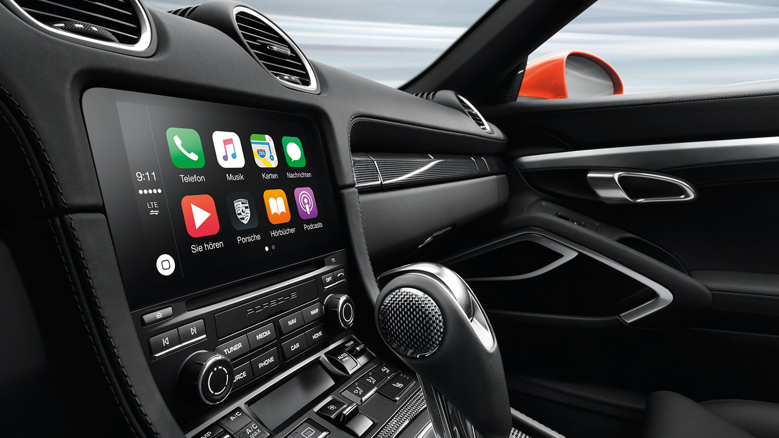 Porsche - Navigation et communication