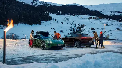 Porsche Tequipment Wheels With Winter Tires Porsche Usa