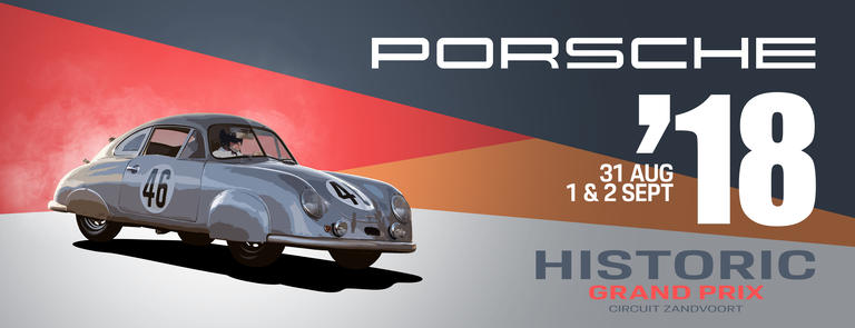 70 Jaar Porsche bij de 7e Historic Grand Prix Zandvoort