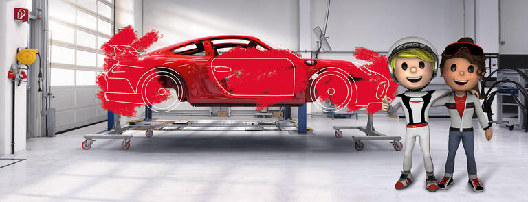 Kids porsche shop