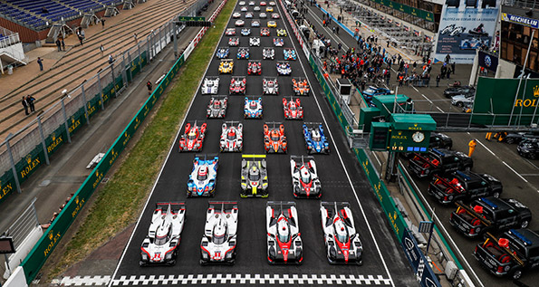 All cars competing in the 2017 24 Heures du Mans