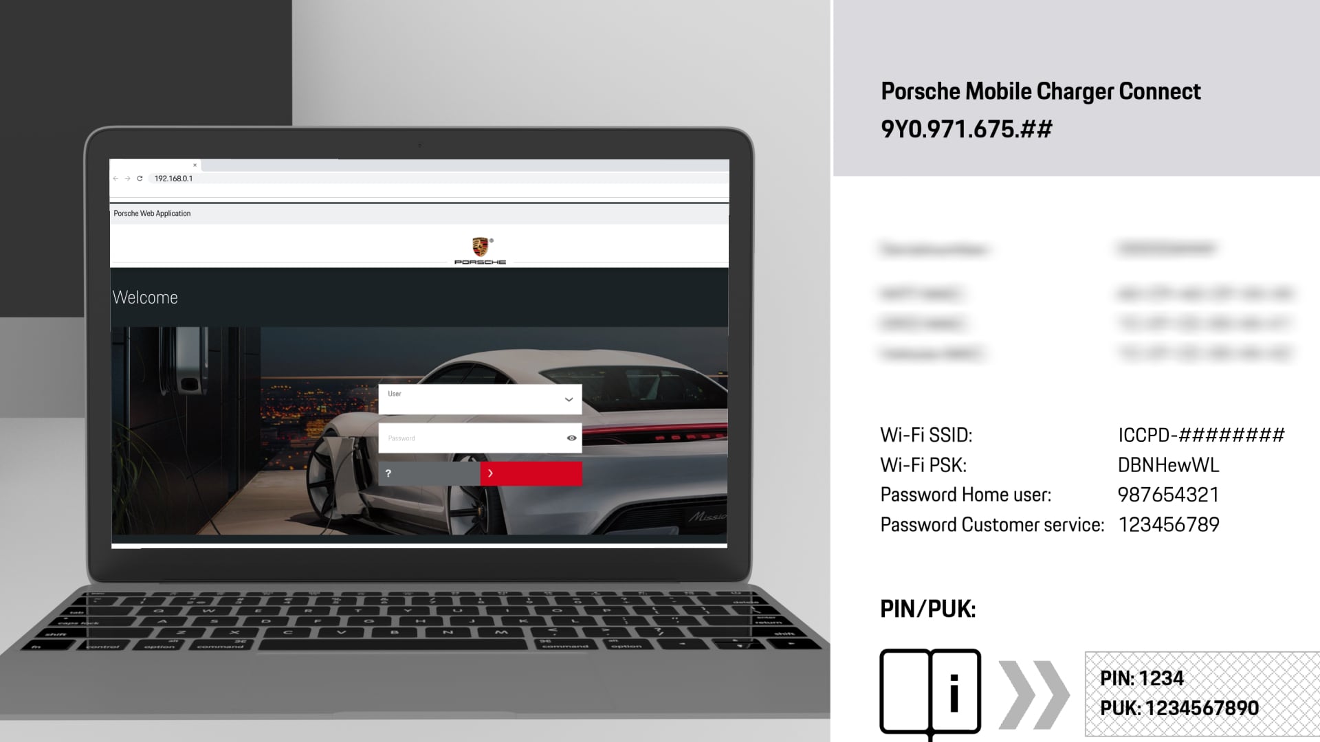 Porsche Help & Contact - Mobile Charger Connect Web Application